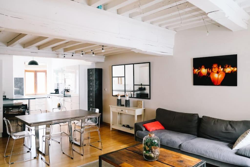 Апартаменты Magnifique Duplex De 90M² Au Coeur De Лилль Экстерьер фото